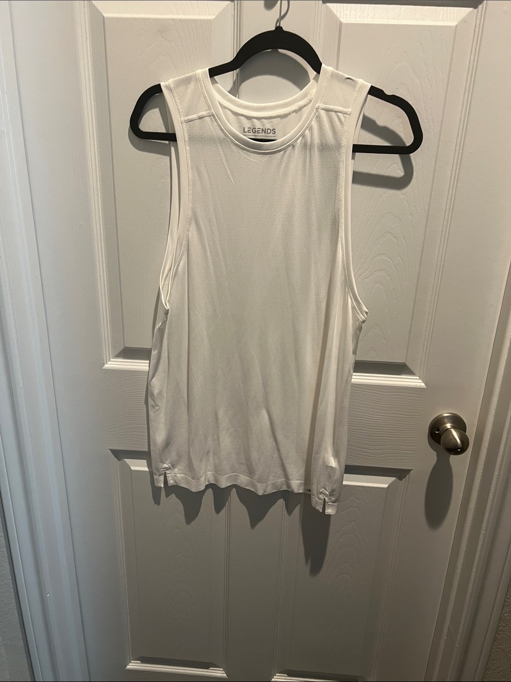 Legends White Performance Tank Top